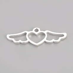 Rack Plating Alloy Open Back Bezel Pendants&nbsp;X-PALLOY-R099-34S-FF