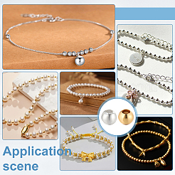 1800Pcs 2 Colors Brass Spacer Beads&nbsp;KK-PH0014-21