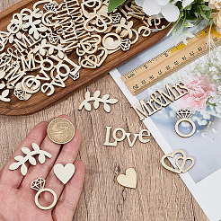 1 Set Valentine's Day Wood Sheets&nbsp;WOOD-SP0001-97