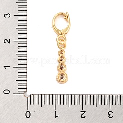 Brass with Cubic Zirconia Charms&nbsp;KK-G496-05G