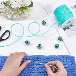 8Pcs Plastic Cord Locks&nbsp;DIY-CP0011-87C