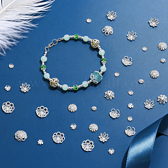 6 Styles Iron Bead Caps&nbsp;IFIN-UN0001-28S