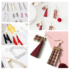 280Pcs 6 Colors Ribbon Crimp Ends&nbsp;IFIN-CP0002-98