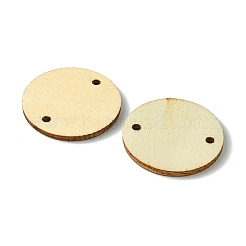50Pcs Undyed Unfinished Wood Connector Charms&nbsp;WOOD-FS0001-11
