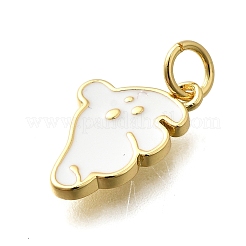 Brass Enamel Charms&nbsp;KK-P295-29G