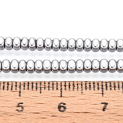 Electroplated Synthetic Non-magnetic Hematite Beads Strands&nbsp;G-T139-61A