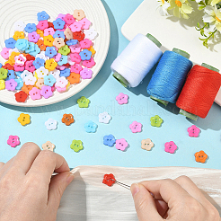 1 Bag 2-Hole Resin Buttons&nbsp;BUTT-SP0001-19A
