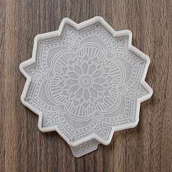 Mandala Flower Coaster DIY Silicone Mold&nbsp;LS-DIY-K072-05B