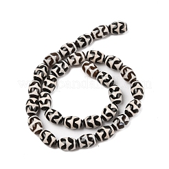 Tibetan Style dZi Agate Beads Strands&nbsp;G-N344-02C
