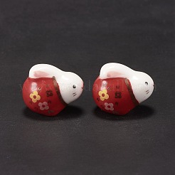 Handmade Porcelain Beads&nbsp;PORC-D018-02B