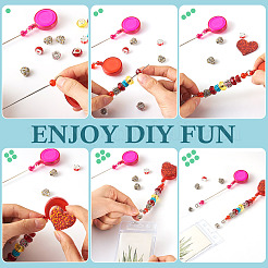 DIY Retractable Badge Reels Making Kits&nbsp;DIY-BT0001-68