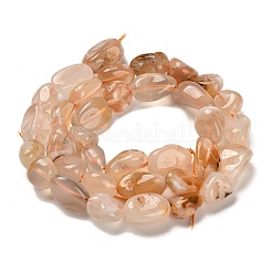 Natural Cherry Blossom Agate Beads Strands&nbsp;G-P497-01E-68