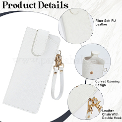 1Pc PU Leather Glasses Storage Bags&nbsp;AJEW-CN0005-76B