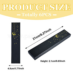 Gold Stamping Moon Printed Cardboard Paper Jewelry Necklace Packaging Boxes&nbsp;LS-CON-TAC0071-004A