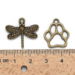 Tibetan Style Alloy Pendants&nbsp;TIBEP-MSMC003-AB