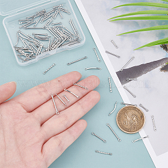 100Pcs 5 Style 304 Stainless Steel Link Connectors&nbsp;STAS-DC0002-10
