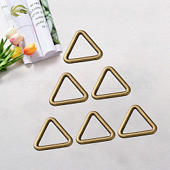 20Pcs Triangle Alloy Linking Rings&nbsp;FIND-CY0001-17AB