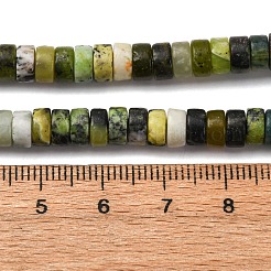 Natural Serpentine Beads Strands&nbsp;G-L624-I16-3x6mm