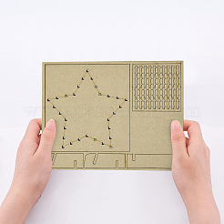 1 Set DIY String Art Kit Arts and Crafts for Children&nbsp;DIY-GF0004-28A
