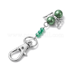 Angel ABS Plastic Imitation Pearl Pendant Decooration&nbsp;HJEW-JM01942