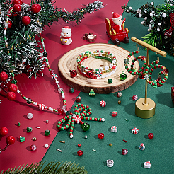 Christmas Theme DIY Jewelry Making Kits&nbsp;DIY-PH0030-58