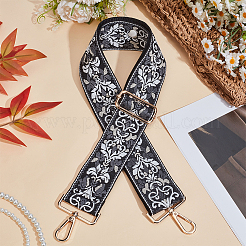 Ethnic Style Cotton Embroidered Adjustable Bag Straps&nbsp;FIND-CN0002-37A