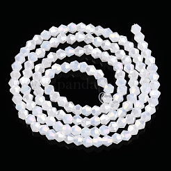 Imitation Jade Electroplate Glass Beads Strands&nbsp;EGLA-A039-J2mm-B06