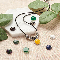 30Pcs 15 Style Natural & Synthetic Gemstone Cabochons&nbsp;G-FW0001-12B