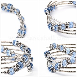 Fashion Wrap Bracelets&nbsp;X-BJEW-JB00628-08