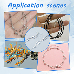 12Pcs 3 Colors 925 Sterling Silver Beads&nbsp;STER-PH0002-09