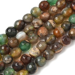 Natural Agate Beads Strands&nbsp;X-G-C082-A01-52