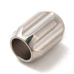 Non-Tarnish 304 Stainless Steel Glazed European Beads&nbsp;STAS-M308-10A