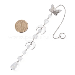 Glass Teardrop Window Hanging Suncatchers&nbsp;HJEW-JM04546