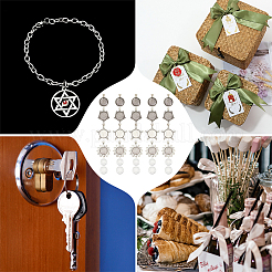 DIY Blank Dome Geometry Pendant Making Kit&nbsp;DIY-NB0007-92