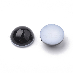 Eco-Friendly Plastic Imitation Pearl Cabochons&nbsp;MACR-T012-6mm-01