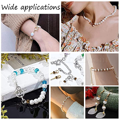 600Pcs 3 Styles Rondelle Brass Crimp Beads&nbsp;KK-LP0001-18