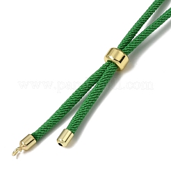 3MM Adjustable Round Nylon Braided Cord Bracelet Making&nbsp;FB-CBAA152-04G-29