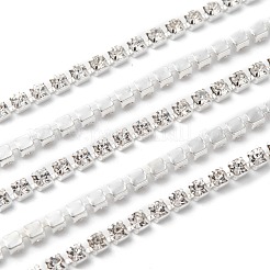 Brass Rhinestone Strass Chains&nbsp;CHC-T001-SS12-01S