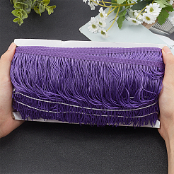 Polyester Tassel Fringe Trimming&nbsp;OCOR-WH0033-59A