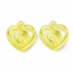 Transparent Acrylic Pendants&nbsp;X-MACR-N013-024