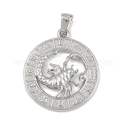 304 Stainless Steel Pendants&nbsp;STAS-C131-03P