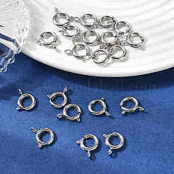 SHEGRACE Brass Spring Ring Clasps&nbsp;XGRPCN135-222P