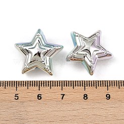 UV Plating Opaque CCB Plastic Beads&nbsp;MACR-L007-22