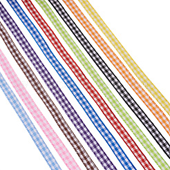 10Rolls 10 Colors Polyester Ribbon&nbsp;OCOR-TA0001-36A