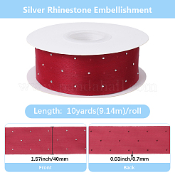 Rayon Rhinestones Ribbon&nbsp;OCOR-WH20050-012D
