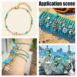 14 Styles Synthetic Turquoise Beads Strands&nbsp;TURQ-AR0001-29