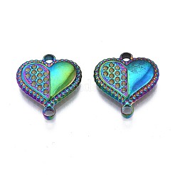 Rack Plating Rainbow Color Alloy Connector Rhinestone Settings&nbsp;PALLOY-N163-185