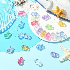 50Pcs Transparent Acrylic Beads&nbsp;TACR-YW0003-16