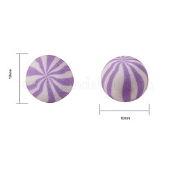 7 Colors Handmade Polymer Clay Beads&nbsp;CLAY-CJ0001-05