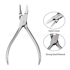 Steel Round Nose and Flat Nylon Jaw Pliers&nbsp;PT-Q006-02